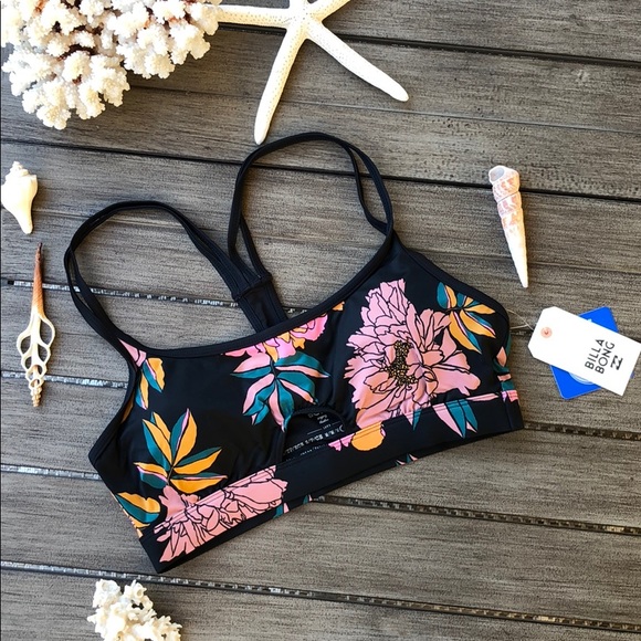 🌴🌼BILLABONG- SCOOP NECK BRA🌼🌴 - Picture 2 of 12